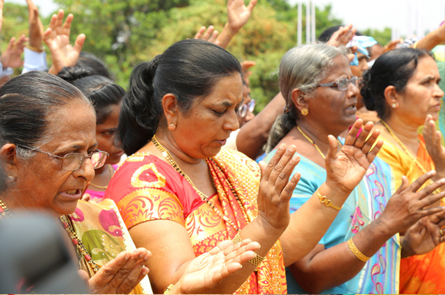 Grace Ministry Celebrated the Feast of Divine Mercy 2018 along with the 5th Anniversary of Prayer Center with grandeur in Mangalore here on April 6, 2018.